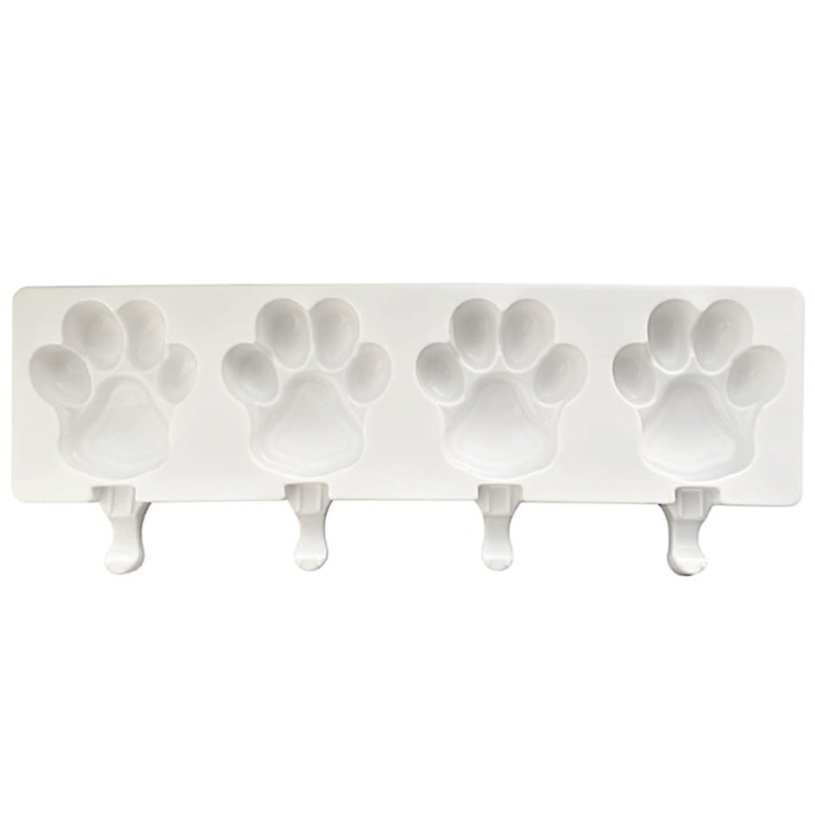 Forma silikonowa w kształcie psich łapek