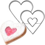 Foremki serduszka i ciasteczko