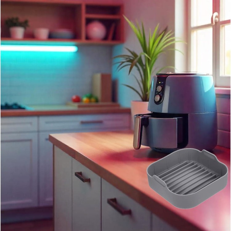 Forma do frytkownicy powietrznej w kuchni