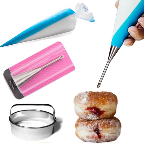 Zestaw do wykrawania i nadziewania pączków