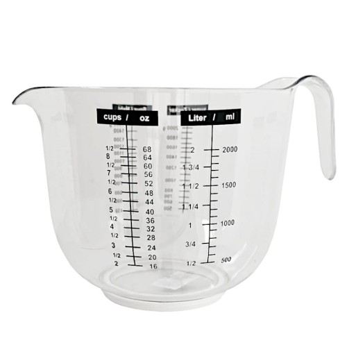 Naczynie z miarą do odmierzania płynów
