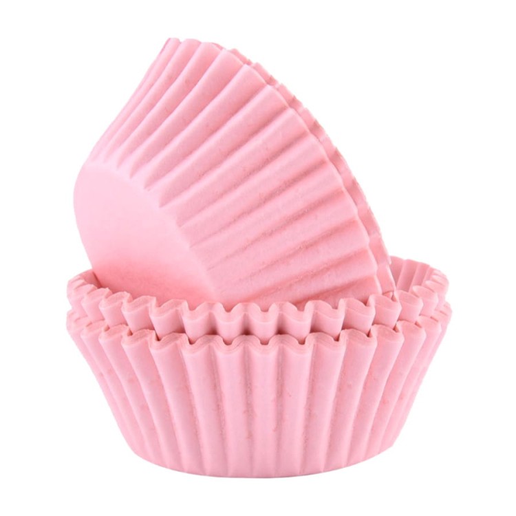 Różowe papilotki do muffinek