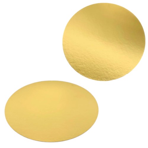 Złote podkładki pod monoporcje