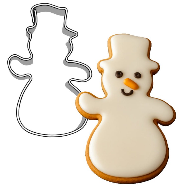 Ciasteczko i Foremka mały bałwanek