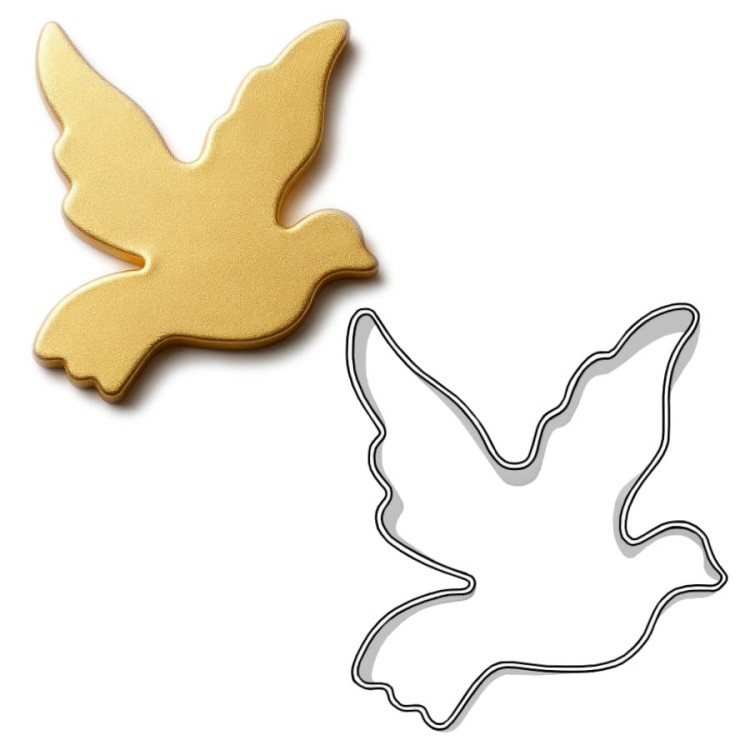 Wykrawacz w kształcie gołąbka