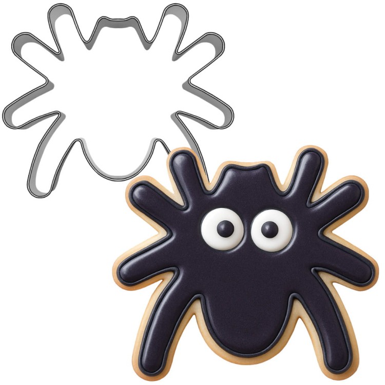 Foremka pająk i ciasteczko