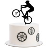 Topper na tort rowerzysta na BMX