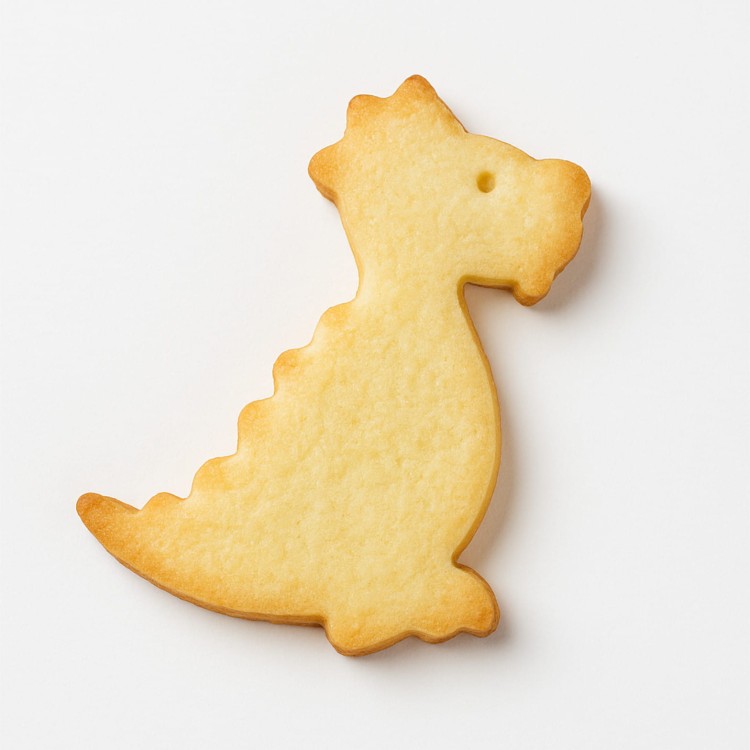 Ciasteczko smok wykrojone foremką