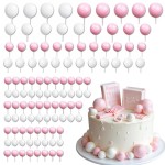 Dekoracje na baby shower kulki