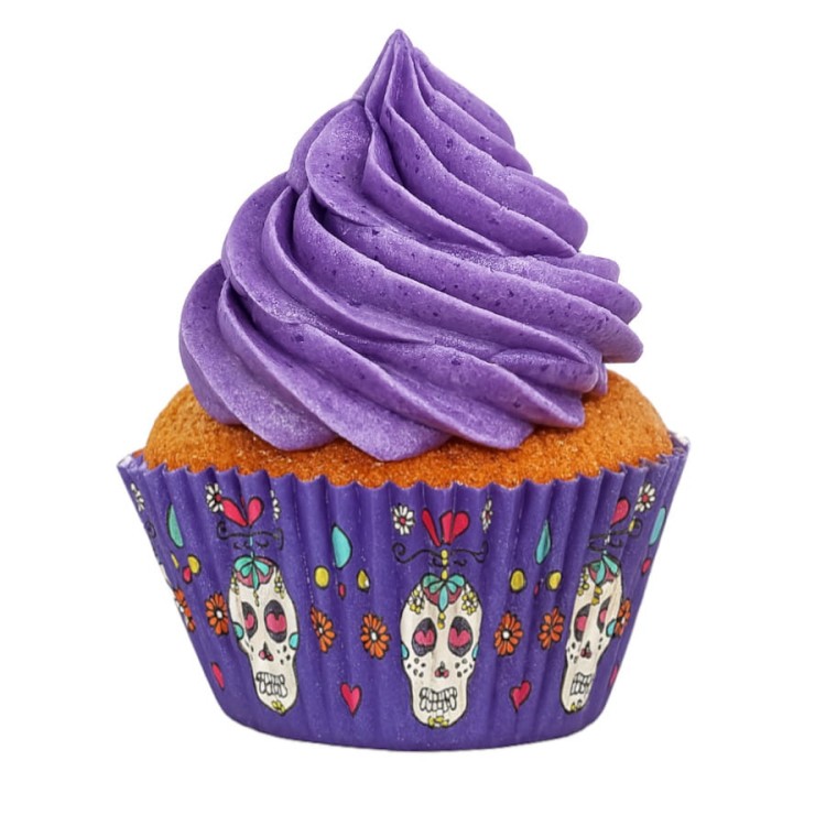 Papilotki na muffinki Halloween
