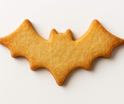 Ciasteczko wykonane Foremką w kształcie nietoperza