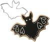 Foremka nietoperz i ciasteczko na Halloween