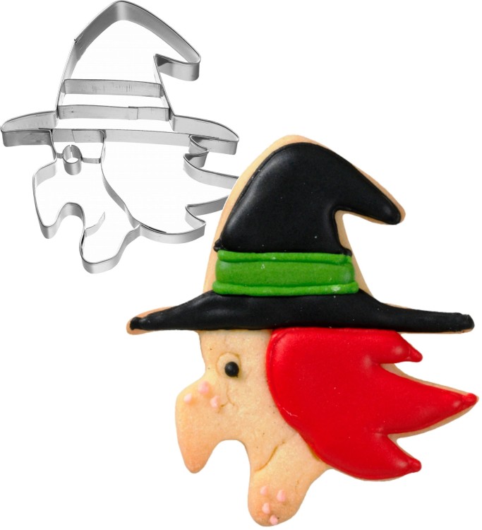 foremka czarownica do ciastek na halloween