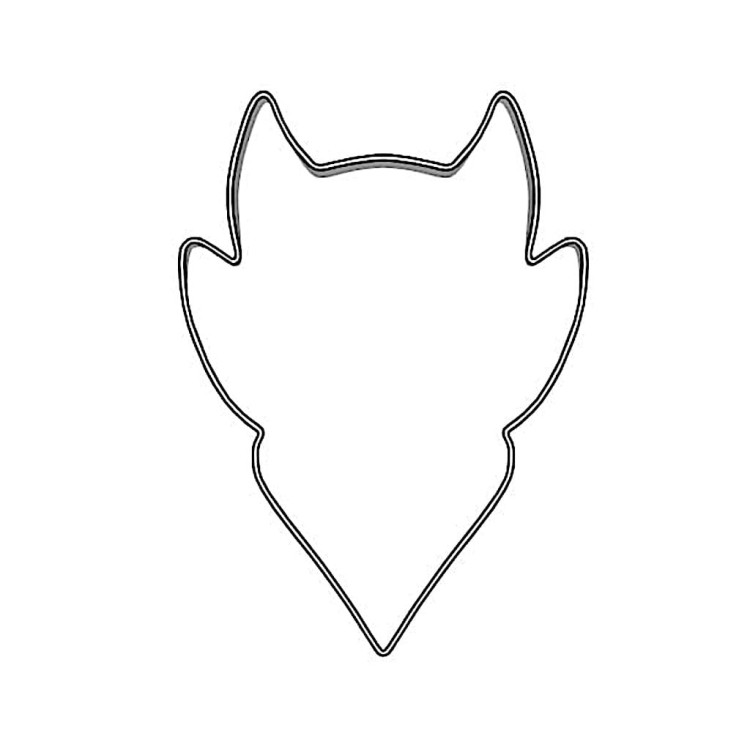 foremka do ciastek głowa diabła