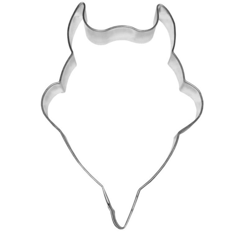 Foremka głowa diabła do dużych ciastek i pierników