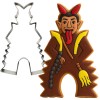 Foremka diabeł do wycinania ciasteczek na Halloween