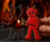 foremka diabeł do wycinania ciastek na halloween i do świątecznej szopki