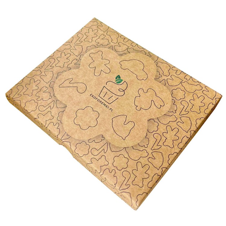 Pudełko na wykrawacze do ciastek z logo EkoForemki