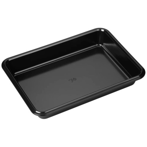 Duża brytfanna do pieczenia mięs, warzyw i ciast z porządnej stali węglowej marki Tala