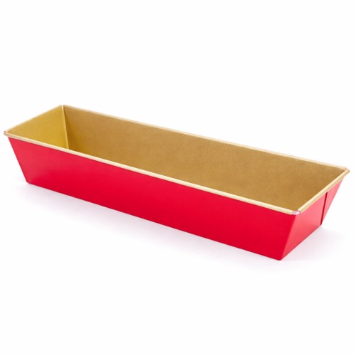 Metalowa keksówka do pieczenia o długości 35 cm