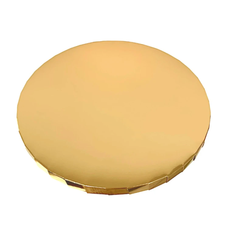 Podkład pod tort o średnicy 30 cm w złotym kolorze