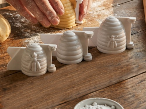 foremki do uli i formowane ciasto w foremce