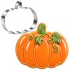 Foremka Dynia 5,7 cm ze stali nierdzewnej z ciasteczkiem w kształcie dyni na Halloween