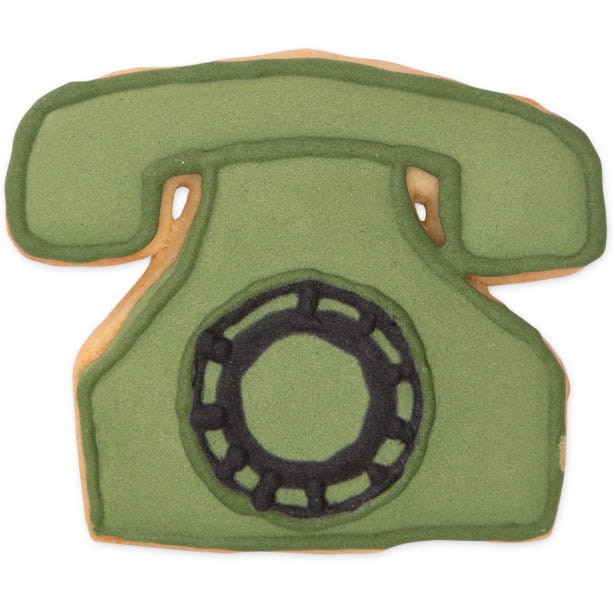 Ciasteczko z foremki telefon