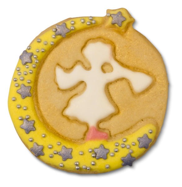 Ciasteczko z foremki bombka choinkowa