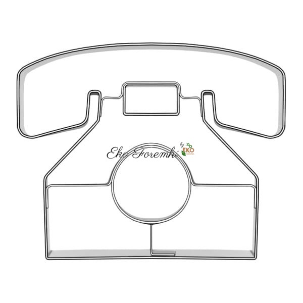 Foremka do ciastek w kształcie telefonu