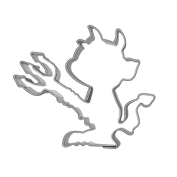 Foremka diabełek z widłami