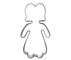 foremka-w-kształcie-dziewczynki