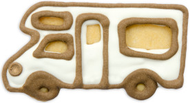 Ciasteczko z foremki w kształcie kampera