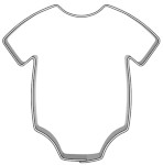 Foremka body dziecięce do wykrawania ciastek