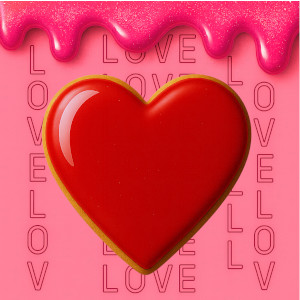 Foremki do ciastek w prostym kształcie serca – kategoria produktów EkoForemki