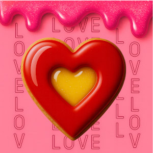 Foremki w kształcie serca z wycięciem w kształcie motylka, serduszka i innych detali – kategoria produktów EkoForemki