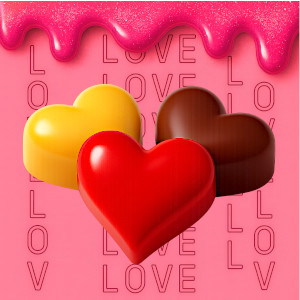 Formy silikonowe do czekoladek w kształcie serca – kategoria produktów EkoForemki