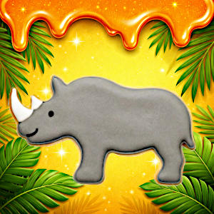 foremki do ciastek zwierzęta nosorożce